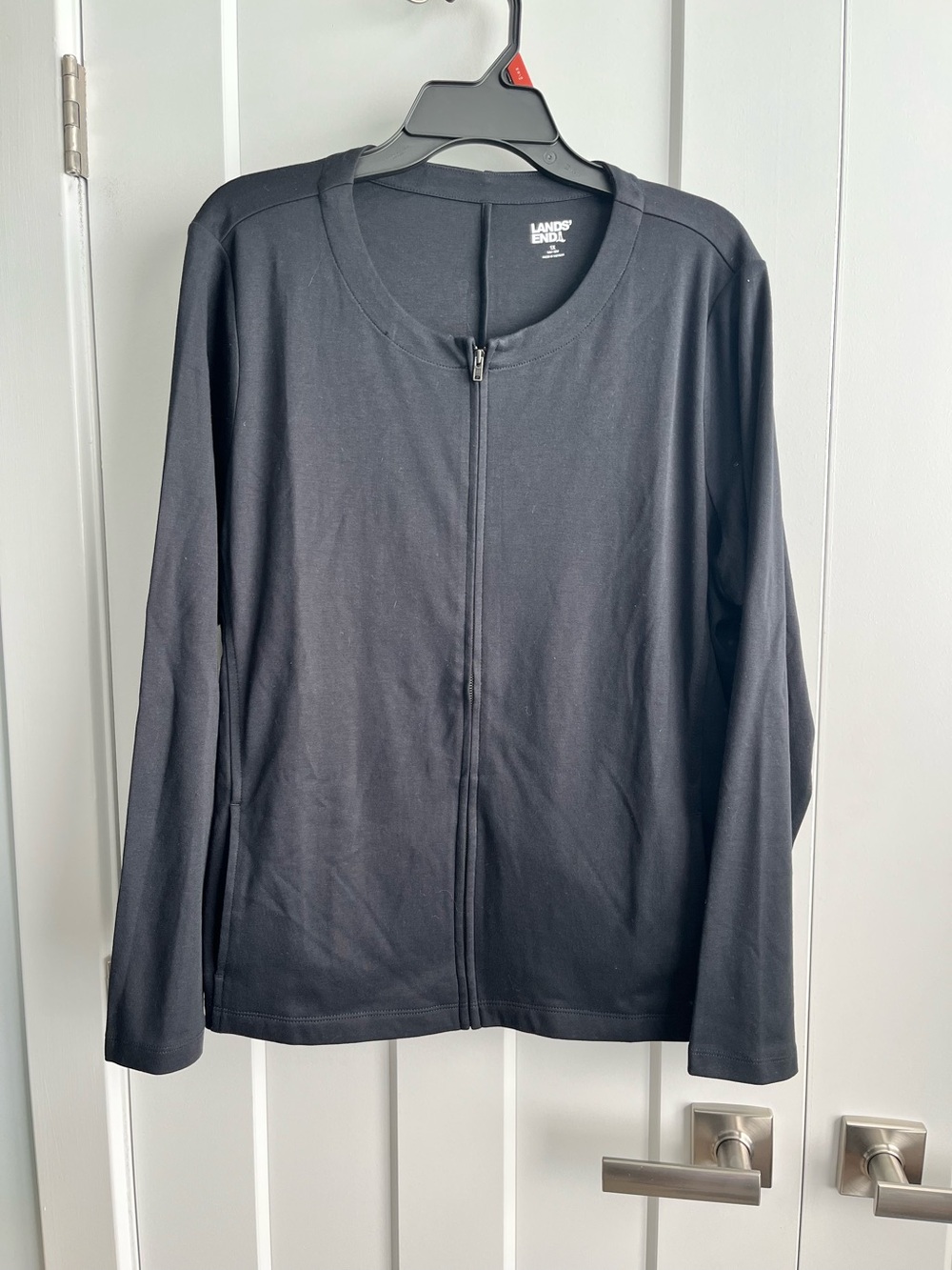 Land’s End Black Jacket Sz 1X